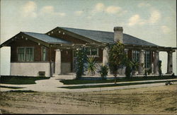 California Bungalow Postcard