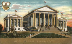 State Capitol Richmond, VA Postcard Postcard Postcard