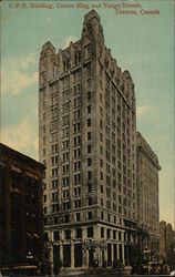 C.P.R. Building, Corner King and Yonge Streets Toronto, ON Canada Ontario Postcard Postcard Postcard