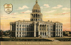 State Capitol Denver, CO Postcard Postcard Postcard