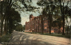 The Obliston Flats Utica, NY Postcard Postcard Postcard