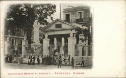 Columbus Memorial Chapel, Templete Postcard