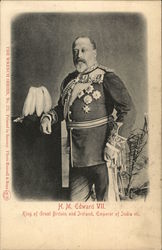 H. M. Edward VII, King of Great Britain and Ireland, Emperor of India Postcard