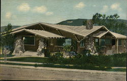 California Bungalow Postcard