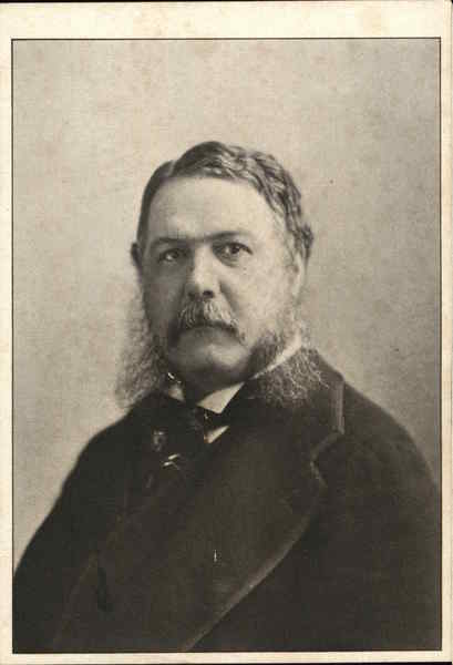 Chester Alan Arthur Presidents Postcard 9069