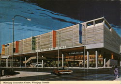 Winnipeg Convention Centre Postcard