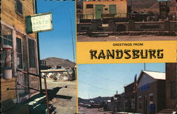 Greetings from Randsburg California Postcard Postcard Postcard