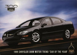 1999 Chrysler 300M Motor Trend "Car of the Year" Postcard