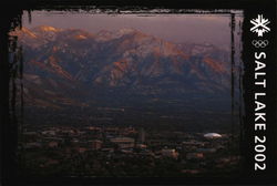 Olympic Winter Games 2002 Salt Lake City, UT Postcard Postcard Postcard