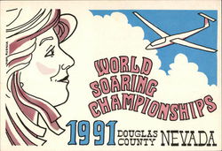 World Soaring Championships - 1991 Postcard