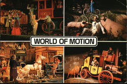 World of Motion Disney Postcard Postcard Postcard