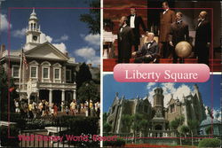 Liberty Square at Walt Disney World Resort Postcard Postcard Postcard