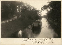 Robber Hill and B.R. Canal Rome, NY Original Photograph Original Photograph Original Photograph