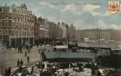 Great Market Place Postcard