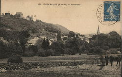 604. CHEVREUSE (S. -et O.) - Panorama France Postcard Postcard