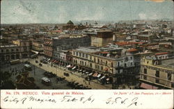 General View of City Mexico City, Mexico Postcard Postcard