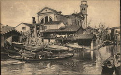 Squero S. Trovaso Venice, Italy Postcard Postcard