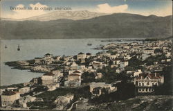 BEYROUTH vu du collége américan Postcard