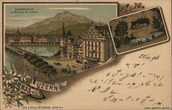 Gruss aus Luzern Lucerne, Switzerland Postcard Postcard