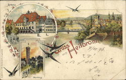 Gruss aus Heilbronn Postcard