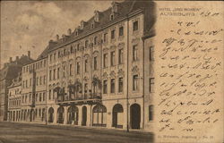 Hotel Drei Mohren Augsburg, Germany Postcard Postcard