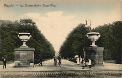 Kgl.Grosser Garten Dresden, Germany Postcard Postcard