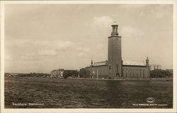 Stockholm Stadshuset Postcard