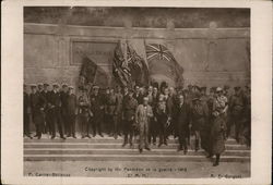 Angleterre, Pantheon de la guerre 1918 World War I Postcard Postcard