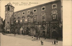 Palazzo Municipale Orvieto, Italy Postcard Postcard