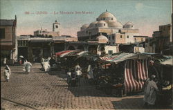 La Mosquee Sidi-Mahrez Tunis, Tunisia Africa Postcard Postcard