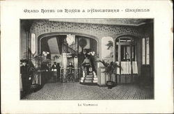 Grand Hotel de Russie et D'Angleterre Marseille, France Postcard Postcard