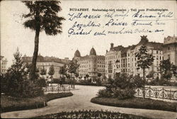 Liberty Square Budapest, Hungary Postcard Postcard