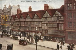 Old Staple Inn, Holborn London, England Postcard Postcard