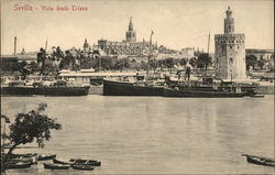 Sevilla - Vista desde triana Spain Postcard Postcard Postcard