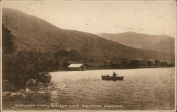 Snowdon from Quellyn Lake Bettws Garmon, Wales Postcard Postcard