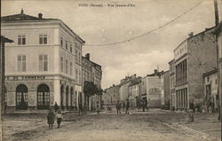 Rue Jeanne d'Arc Void, France Postcard Postcard