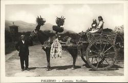 PALERMO - Carretto Siciliano Postcard