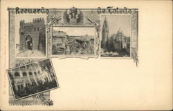 Recuerdo de Toledo Spain Postcard Postcard Postcard