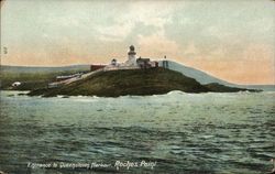 Roches Point - Entrance to Queenston Harbour Cork, Ireland Postcard Postcard