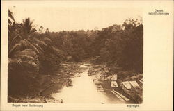 Depok near Buitenzorg Postcard