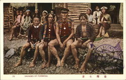 Savages in Formosa Postcard