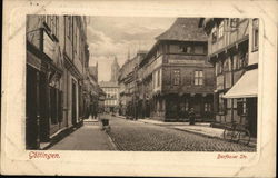 Barfusserstrasse Gottingen, Germany Postcard Postcard