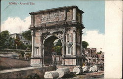 Arco di Tito Postcard