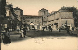 Sendlinger Tor Munich, Germany Postcard Postcard