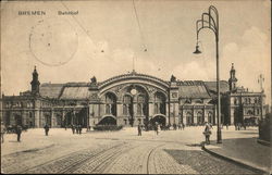 Bahnhof Postcard