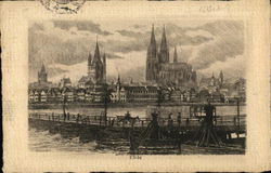 Koln (View) Cologne, Germany Postcard Postcard