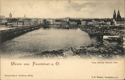 Gruss aus Frankfurt am Oder Postcard