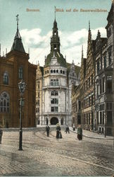 Baumwollborse Bremen, Germany Postcard Postcard