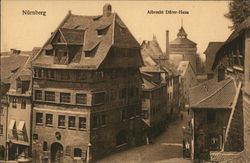 Albrecht Durer-Haus Nuremberg, Germany Postcard Postcard