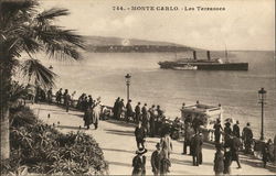 Les Terrasses Monte Carlo, Monaco Postcard Postcard